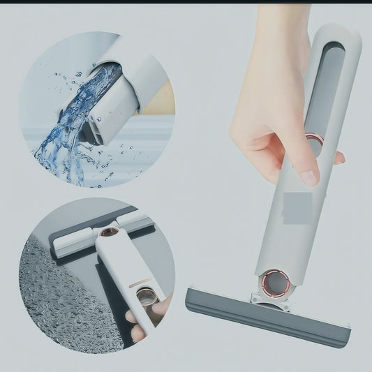 Mini Portable Foldable Mop – Compact & Efficient Cleaning for Home, Office & Travel